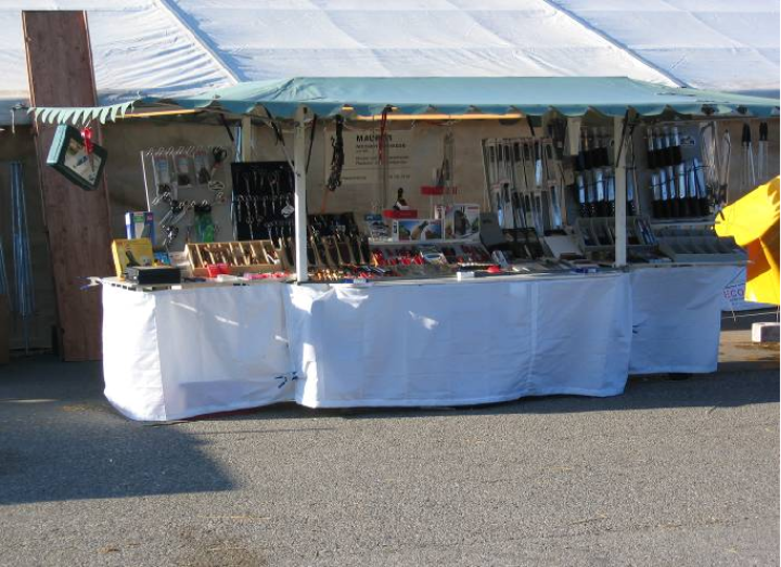 Marktstand Maurer Messerschmiede